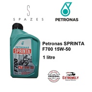 PETRONAS Sprinta F700 15W-50 Semi Syn Engine Oil Minyak Engin Moto 15W50 F700 Sprinta