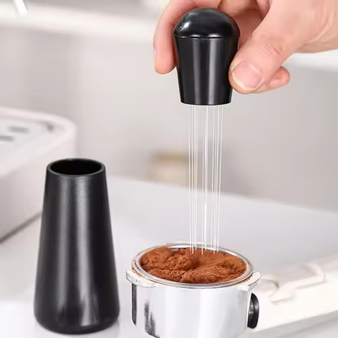 1PC Espresso Coffee Stirrer Stainless Steel Needles Coffee Powder WDT Distributor Tools Coffee Stirr
