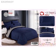 【NEW stock】✙♈"Proyu" 100% COTTON 1200TC 7 IN 1 HOTEL STYLE CADAR Fitted Bedsheet With Comforter (Queen/King)