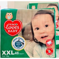 READY STOCK- SHIP IN 24HOUR Tesco Loves Baby diapers XXL