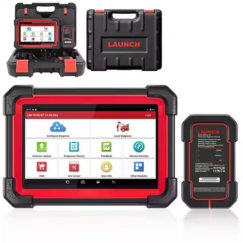 2025 LAUNCH X431 CRP919E BT Elite Car Diagnostic Tools CAN FD DOIP ALL Systems ECU Coding Active Tes