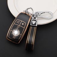 Mercedes-benz Dedicated Benz 4-Key Key Cover C-Class A200 Bag C260L Car E300L Shell GLC300/GLE/GLA K
