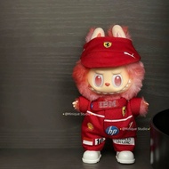 [Doll Clothes Only] 15-17cm Doll Clothes Labubu V1 & V2 & V3 Racing Suit 15-17cm娃衣Labubu衣服拉布布娃衣赛车服