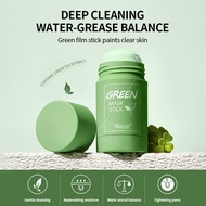 In stock Nicor Green Tea Mud Mask Stick Smear Type Mask Deep Cleansing Manufacturer One Piece Shipment 2oy