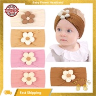 Headscarf Astique Suitable for Newborn Baby Girl Flower Headband Elastic Hairband Turban Toddler Hai