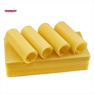 30Pcs Bee Hive Foundation Sheets, Deep Beeswax Foundation Sheets for Bee Frames Beekeeping Tool 41.5