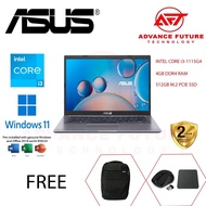 Asus Laptop 15 A516E-AEJ1846WS 15.6'' FHD Laptop Slate Grey ( I3-1115G4, 4GB, 512GB SSD, Intel, W11, HS )
