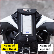 [ZDK - K1] Túi mini treo đầu xe máy cao cấp đơn giản gọn nhẹ (1 ngăn để điện thoại + 1 ngăn để ví cá