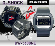 GSH0CK NY รุ่นDW-5600NE-1 กันน้ำ100% นาฬิกาgshockชาย นาฬิกาจีช็อค ดำทอง ดำเงิน นาฬิกาจีช็อค gshockคู่รัก ฟรีล่อง RC783/3