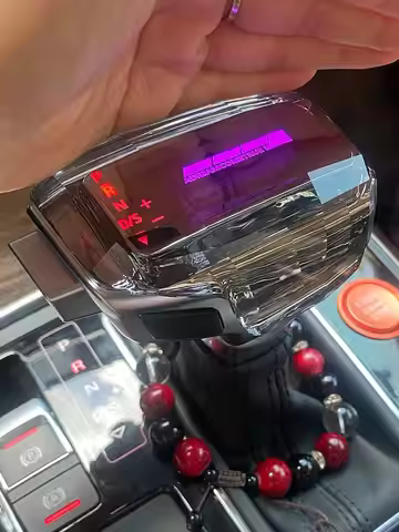 Gear Shift Knob For Audi A4 B8 A6 C6 C7 A7 A5 8t Q5 8r Q7 4L A3 8P S5 S6 S7 LED Crystal stick Lever 