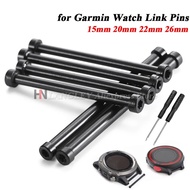 Watch Connector Screws for Garmin Fenix ​​7/6/5/4 Forerunner 935 945 955 Silver Black Link Pins with