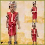 ☑ ♝ ◄ Igorot/Ifugao Boy Costume with Headdress SET for Filipiniana Buwan ng Wika