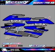 STRIPING VARIASI SUZUKI TRS X2 / STICKER LIST MOTOR SUZUKI TRS X2