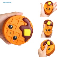 [SYS]Squishy Chocolate Cake Waffle Scented Slow Rising Kids Adult Stress Relief Toys