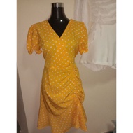 Yellow Dress Polkadot