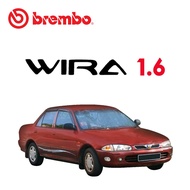 BREMBO Front Brake Pads (1 set) - Proton Wira 1.6 Proton Perdana E54 E55 V6