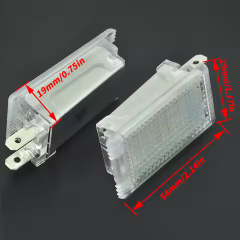 For Porsche 964 986 987 996 993 997 GT Cayenne Carrera Boxster SMD Error Free White Led Trunk Luggag