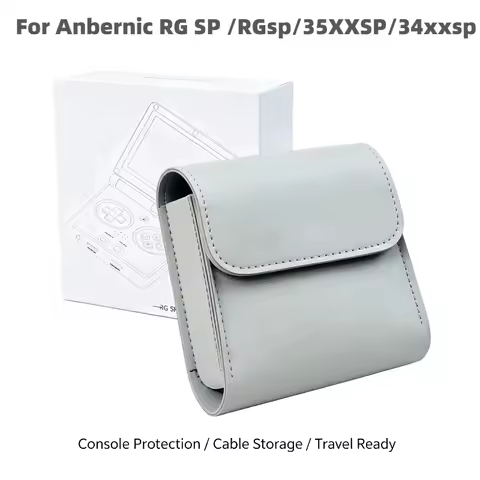 Portable Protective Carrying Case For Anbernic RG SP /RGsp/35XXSP/34xxsp Retro Handheld Game Console