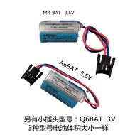 ER17330/3.6V A6BAT MR-BAT 3V PLC Servo Driver Lithium Battery