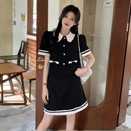 Stylish Y2K 2-Piece Skirt Set - Short Sleeve Outfit for Women