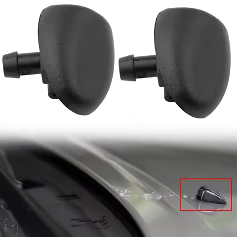 2PCS Front Windshield Wiper Washer Spray Jet Nozzle For Peugeot- 207 / 306 Citroen- C1 / C3 6438V8, 