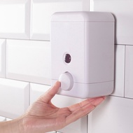 Homepluz｜單孔壁掛式給皂機/洗手乳按壓罐 750ml-北歐白