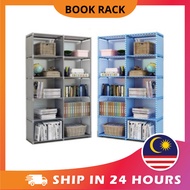 6 Tier 10 Column DIY Book Shelf  (80x30x156) 0052 Book Rack Book Rack Bookshelf Book Shelf Book Shel