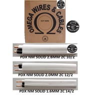 hot stockApproxil No 10/2 14/2 12/2 Solid Wire NM Flat Duplex OMEGA PDX Metallic Wire ROMEX 75Mtr L