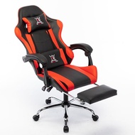 【Sabai_sabai】COD เก้าอี้เกมมิ่ง ปรับความสูงได้ Gaming Chair มีนวด+ที่รองขา+ขาเหล็ก เล่นคอมหรือนอนได้ เก้าอี้เกมมิ่ง เก้าอี้สำนักงาน