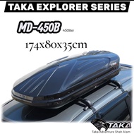 Taka Roofbox MD-450B 450liter Slim  Roof box Roof Storage Roof rack