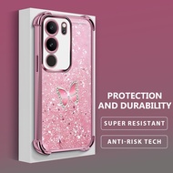 Shockproof Bumper Clear Case For VIVO V29 Pro 5G Phone Cases Silicone Casing Cover 0279 FS