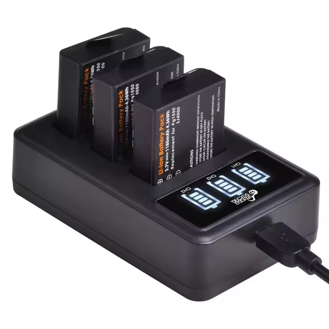Pickle Power PG1050 Battery / Charger for SJCAM SJ4000 SJ5000 SJ6000 SJ7000 SJ8000 SJ9000 Action Cam