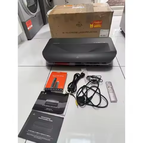 BRAND NEW AWOL VISION LTV-3000 PRO 4K 3D ULTRA SHORT THROW TRIPLE LASER PROJECTOR