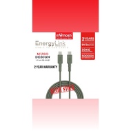 (READY STOCK) MYMOSH Type-C To Type-C Cable support fast charge Power Charger PD 30KG tear resistant