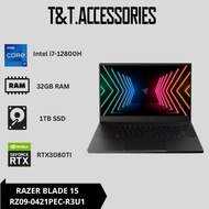 RAZER BLADE 15 i7-12800H 32GB 1TB RTX3080TI 15.6" Gaming Laptop