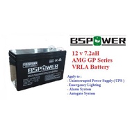BS POWER 12V 7.2AH / 6V 4.5AH AMG GP Series – VRLA Battery