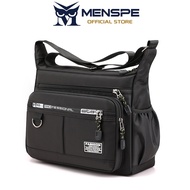 MENSPE Men's Large Capacity Shoulder Bag Upgraded Waterproof Oxford Cloth Messenger Bag Fashion Tren