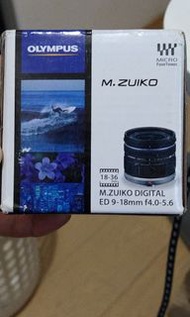 OLYMPUS 9-18mm MFT ULTRAWIDE ZOOM AS NEW