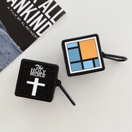 Holy Bible &amp; Puzzle Silicone Earphone Case For Samsung Galaxy Buds Fe / buds2 pro / Buds 2 /Buds pro /Buds Live Case for Galaxy Buds 2 /Buds pro /Buds Live