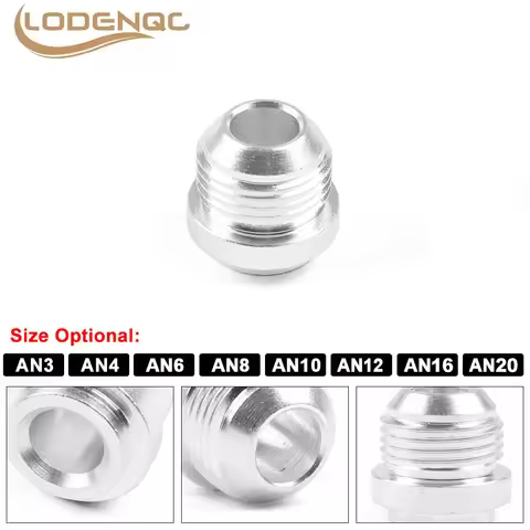 High Quality Aluminum Weld On Fitting Bung Nut AN3 AN4 AN6 AN8 AN10 AN12 AN16 AN20 Valve Cover Catch