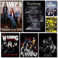 T-The W- Warning Poster, High-Definition Art Print, Suitable For Home Decorating Living Rooms, Bedro