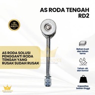 Rd2 garage door center axle garage door axle sliding door axle