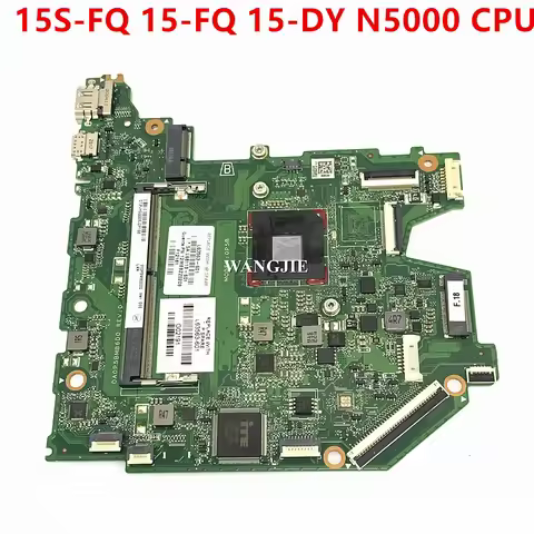 For HP 15S-FQ 15-DT 15-DY0015DS 15-DY Laptop Motherboard L63563-601 L63563-001 DA0P5BMB6D0 Pentium N