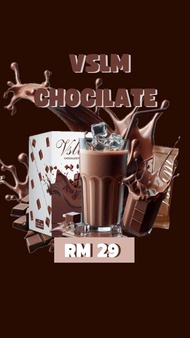 (KURUS TANPA DIET )ORIGINAL VSLIM BY DYNA YUSOF  CHOCOLATE