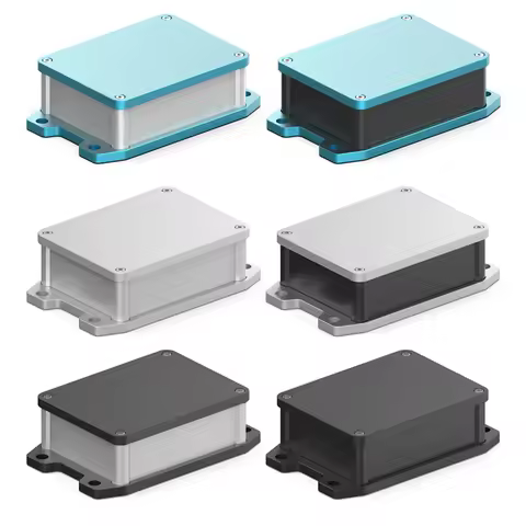 100W75L New Design Structure Aluminum Cutting Hole Customization Waterproof IP68 Protect Box