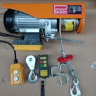 Máy tời treo 220v Có Điều Khiển Từ Xa Tời điện PA900 cáp 20m