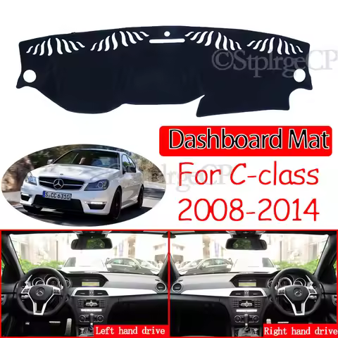 Accessories C-Klasse C180 C200 C220 C250 C300 for Mercedes Benz C-Class W204 Anti-Slip Mat Dashboard