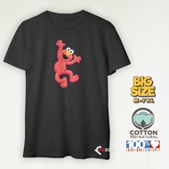JUMBO SIZE T-SHIRT MEN'S SIZEBIG AND Wanita SIZES SML XL 2XL 3XL 4XL 5XL 6XL 7XL BDR2036 ELMO