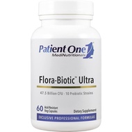 Patient One Flora-Biotic Ultra | Probiotic Supplement to Support Balanced Intestinal Flora* | 47.5 B
