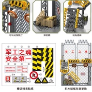 Compatible with Lego City Minifigures Special Forces Scene Observation Military Base Hummer Car Jeep